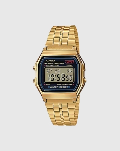 Casio Gents Digital Stopwatch Gold A159WGEA-1DF