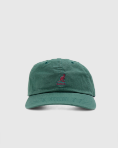 Kangol Washed Baseball Strapback Algae