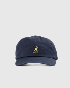 Kangol Washed Baseball Strapback Navy