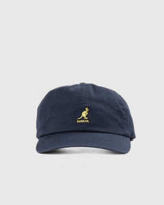 Kangol Washed Baseball Strapback Navy