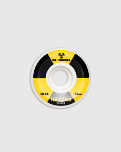 Hazard Radio Active CS Conical Wheels White