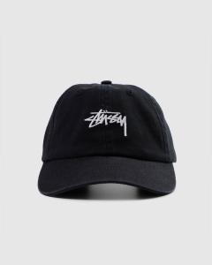 Stussy Stock Low Pro Strapback Black