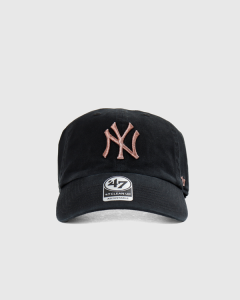 47 Brand NY Yankees Metallic Clean Up Black/Rose Gold