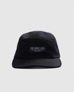 Quiet Life Foundation 5 Panel Hat Black