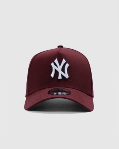 New Era 940AF NY Yankees Snapback Maroon/White/Navy