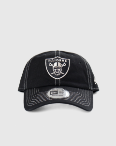 New Era Casual Classic Las Vegas Raiders Strapback Black/Stone Contrast