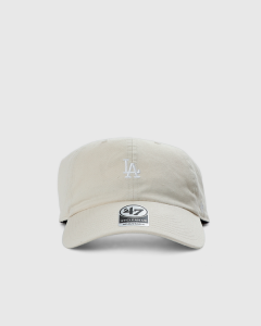 47 Brand Los Angeles Dodgers Base Runner Clean Up Strapback Natural