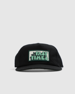 Fast Times Mint Snapback Black