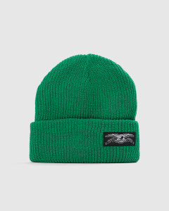 Antihero Stock Eagle Label Beanie Green