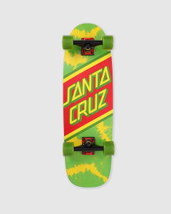 Santa Cruz Rasta Tie Dye Street Cruz Complete Cruiser