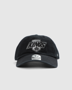 47 Brand Los Angeles Kings Clean Up Vintage Strapback Black