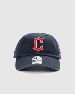 47 Brand Cleveland Guardians Clean Up Strapback Navy