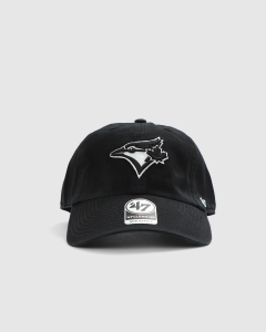 47 Brand Toronto Blue Jays Clean Up Strapback Black