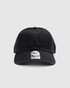 47 Brand Oakland Athletics Clean Up Strapback Black