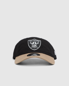 New Era Casual Classic Las Vegas Raiders Contrast OTC Strapback Black/Khaki/OTC