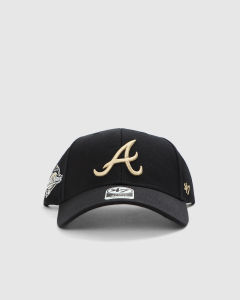 47 Brand Atlanta Braves BCPTN World Series Sure Shot MVP Snapback Black