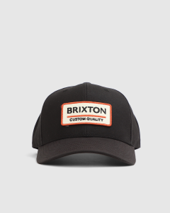Brixton Palmer Proper x MP Snapback Black