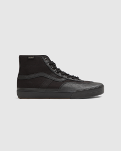 Vans Crockett High Butter Leather Black/Black