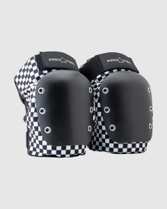 Pro Tec Street Knee Open Back Pads Checker