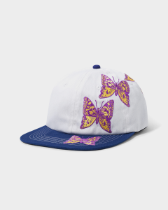 Butter Goods Butterfly 6 Panel White/Blue