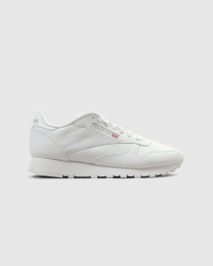 Reebok Classic Leather Upper White/White/Pure Grey 3