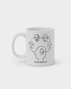 Polar Head Space Mug White