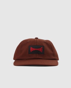 Independent Span Logo Strapback Dark Brown