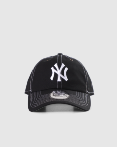 New Era CasCla Rustic Canvas New York Yankees Strapback Black/White