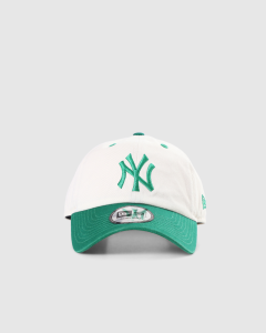 New Era CasCla Chrome Rugby New York Yankees Strapback Chrome/White/Kelly Green