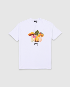 Stussy Mushrooms T-Shirt White