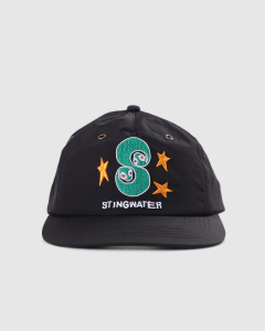 Stingwater Double Headed Snake Velcro Strapback Black