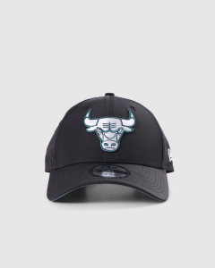 New Era 940CS Chicago Bulls Prolite Strapback Black/Pine Green