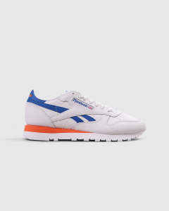 Reebok Classic Leather Chalk/Vector Blue/Smash Orange