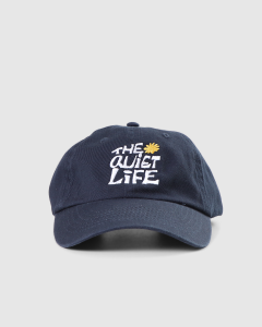 Quiet Life Flower Dad Hat Navy