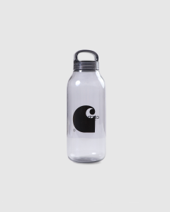 Carhartt WIP Logo Water Bottle Smoke