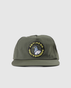 Antihero Pigeon Round Snapback Olive