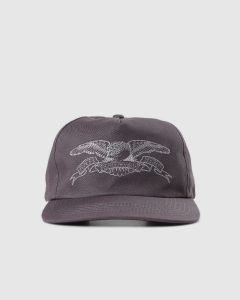 Antihero Basic Eagle Snapback Charcoal/Grey