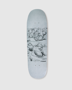 Heated Wheel Lazy Days Deck Grey