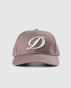 Dime Cursive D Snapback Taupe