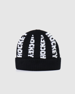 Hockey Bob Beanie Black/White