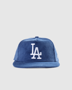New Era Golfer Los Angeles Dodgers Corduroy Snapback Dark Royal