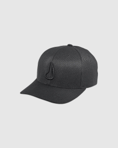 Nixon Deep Down Flexfit Athletic Fit All Black