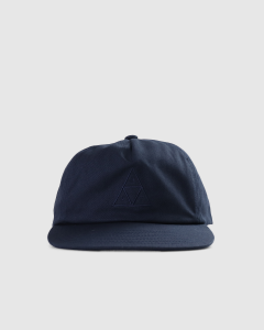 Huf Set Triple Triangle Snapback Navy