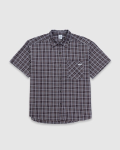 Polar Mitchell Poplin SS Shirt Graphite/Gold