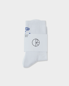 Polar Polar Face Socks White