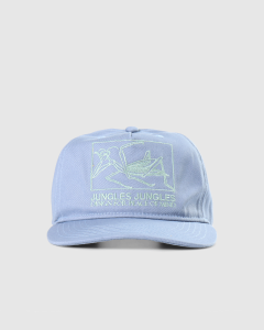 Jungles Design For Peace Of Mind Snapback Blue