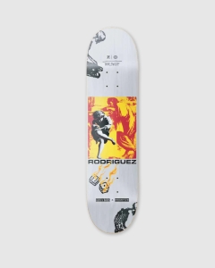 Primitive x Guns N Roses Estranged Paul Rodriguez Deck Silver