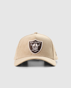 New Era 940AF Las Vegas Camel Cord Snapback Walnut