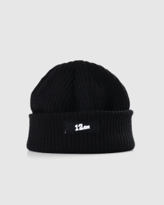 12AM Beanie Black