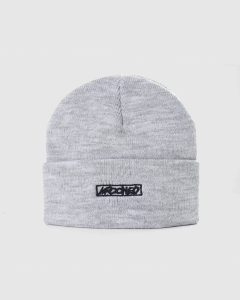 Krooked Moon Smile Script Beanie Heather